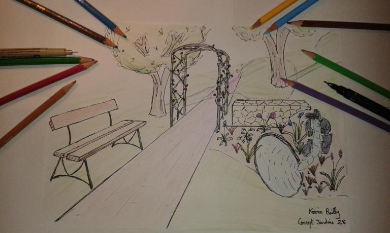 Croquis d'ambiance