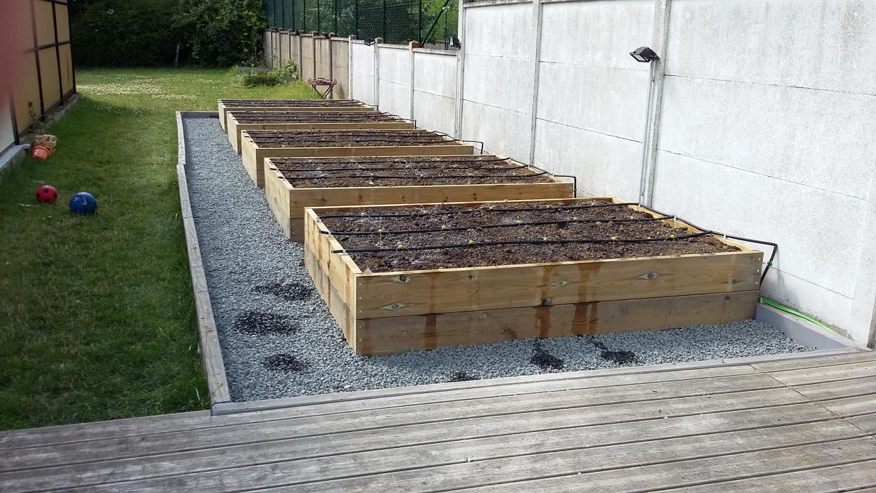 Carrés potagers