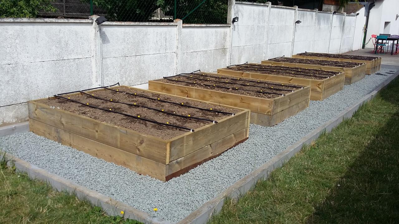 Carrés potagers