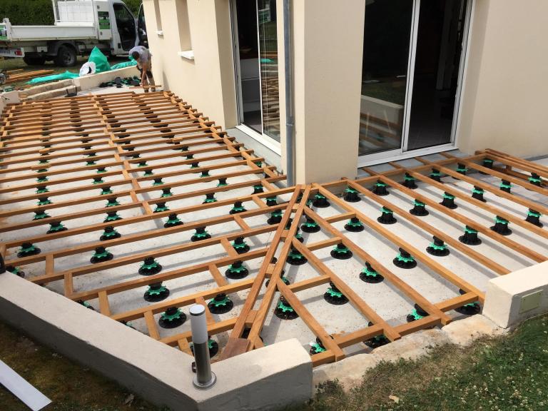 Structure de terrasse