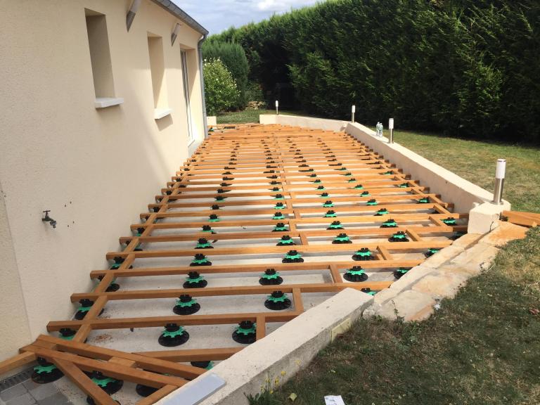 Structure de terrasse