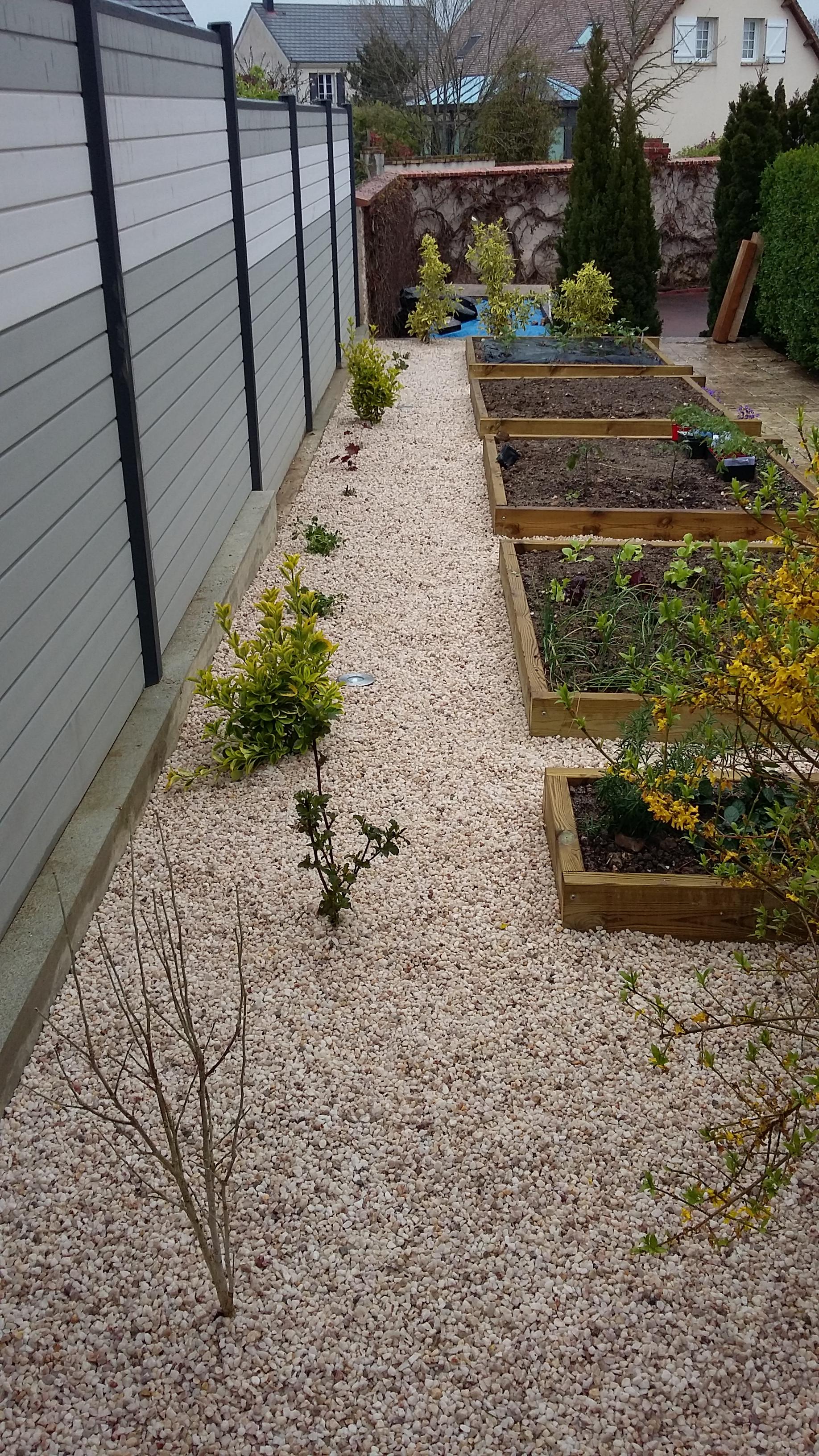 Carrés potagers en bois