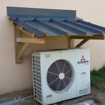 Abri pour pompe à chaleur