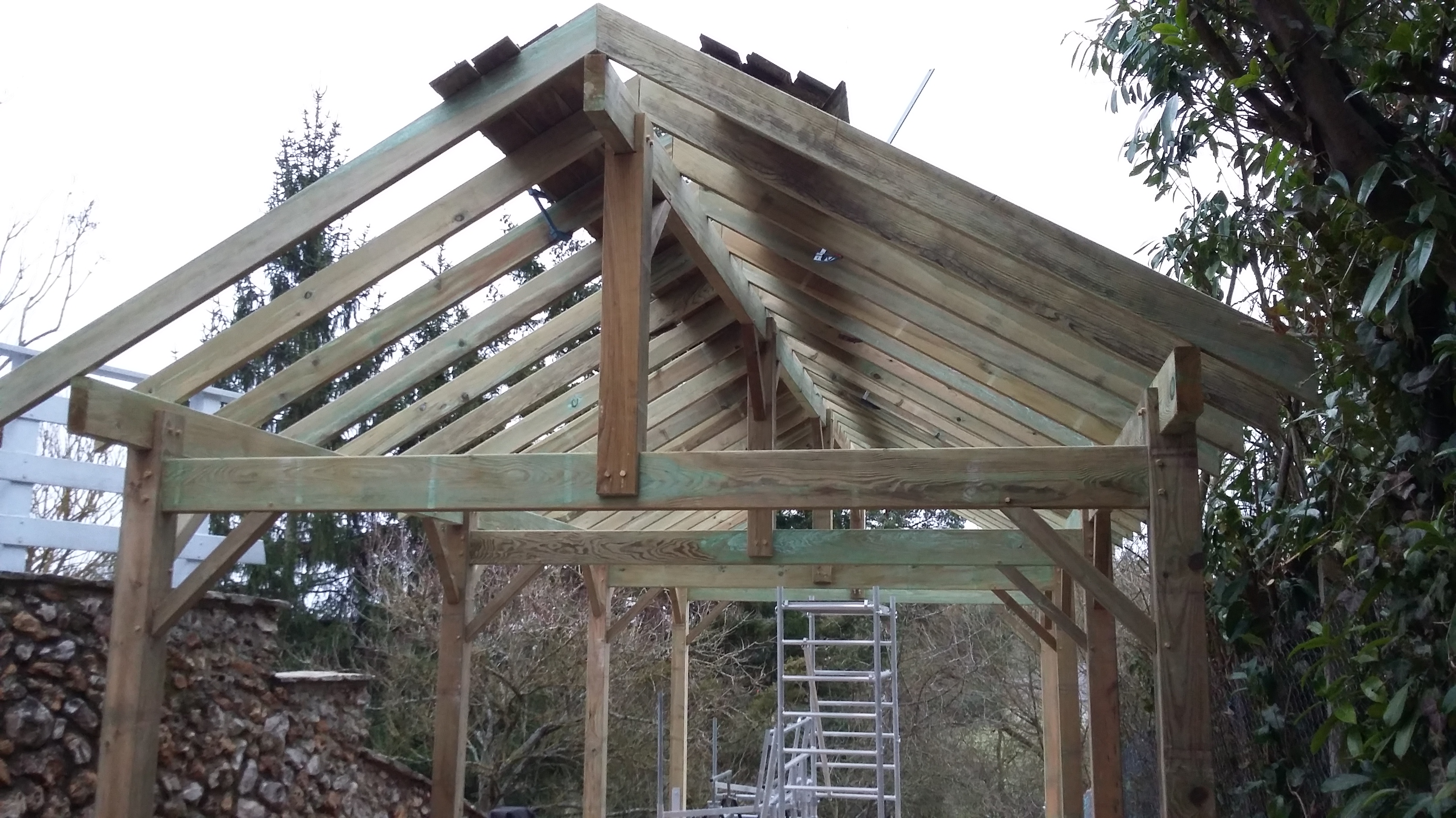 Carport - assemblage