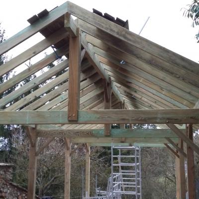 Carport - assemblage