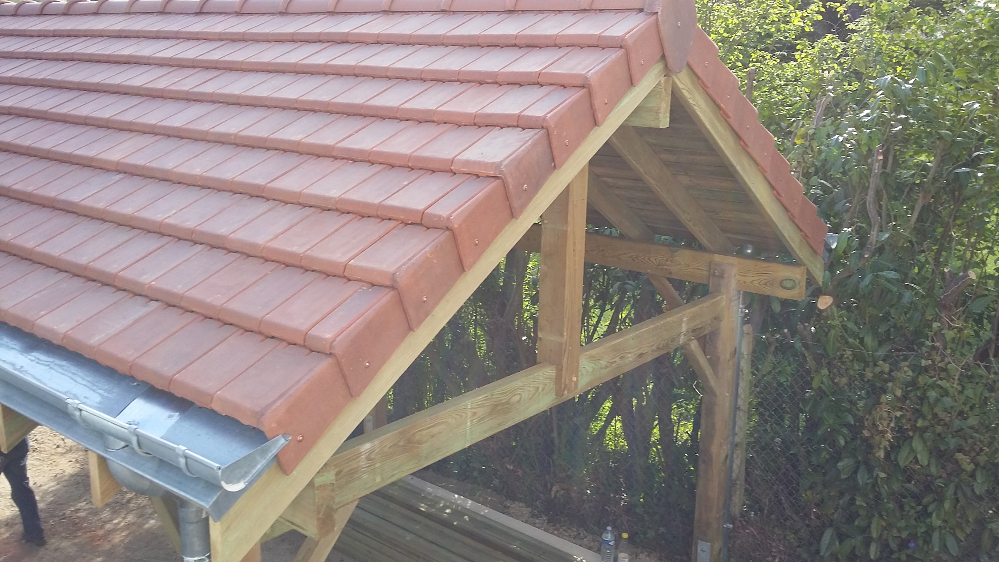 Carport - Couverture et zinguerie