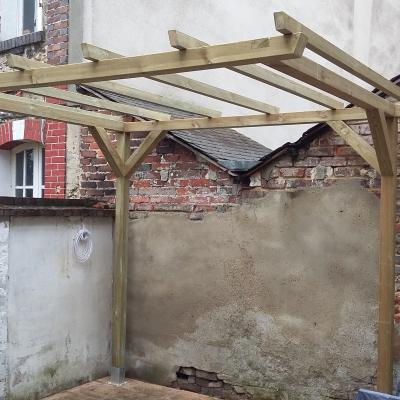 Pergola sur 3 pieds